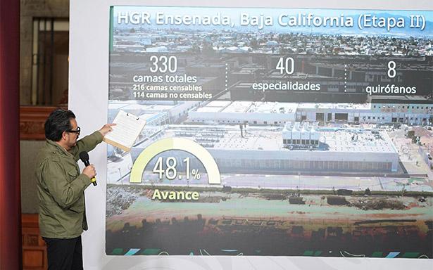 El IMSS reporta 19 hospitales en construcci&oacute;n y avances clave en Baja California