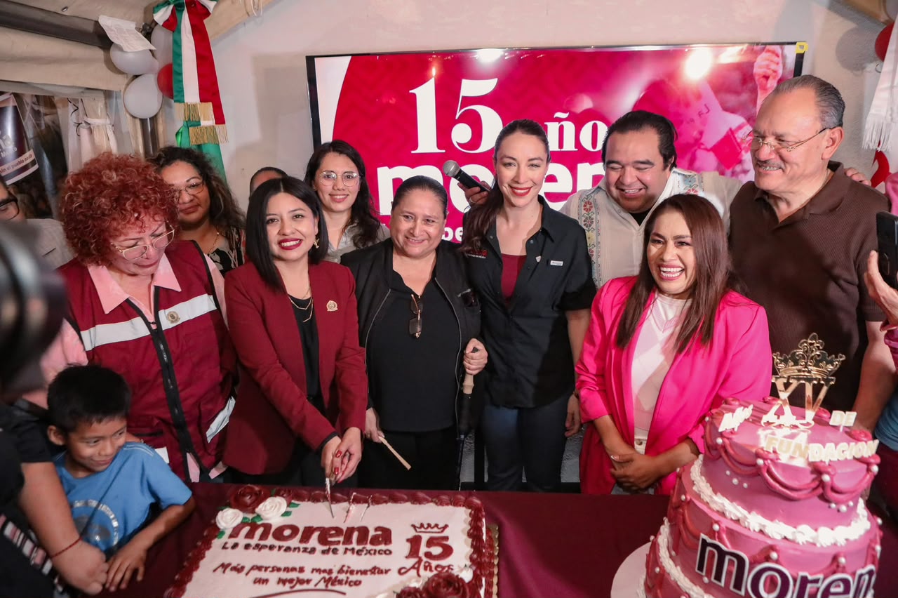 &iexcl;15 A&ntilde;os de lucha social! Conmemor&oacute; Magaly Ronquillo aniversario de Morena en Tijuana
