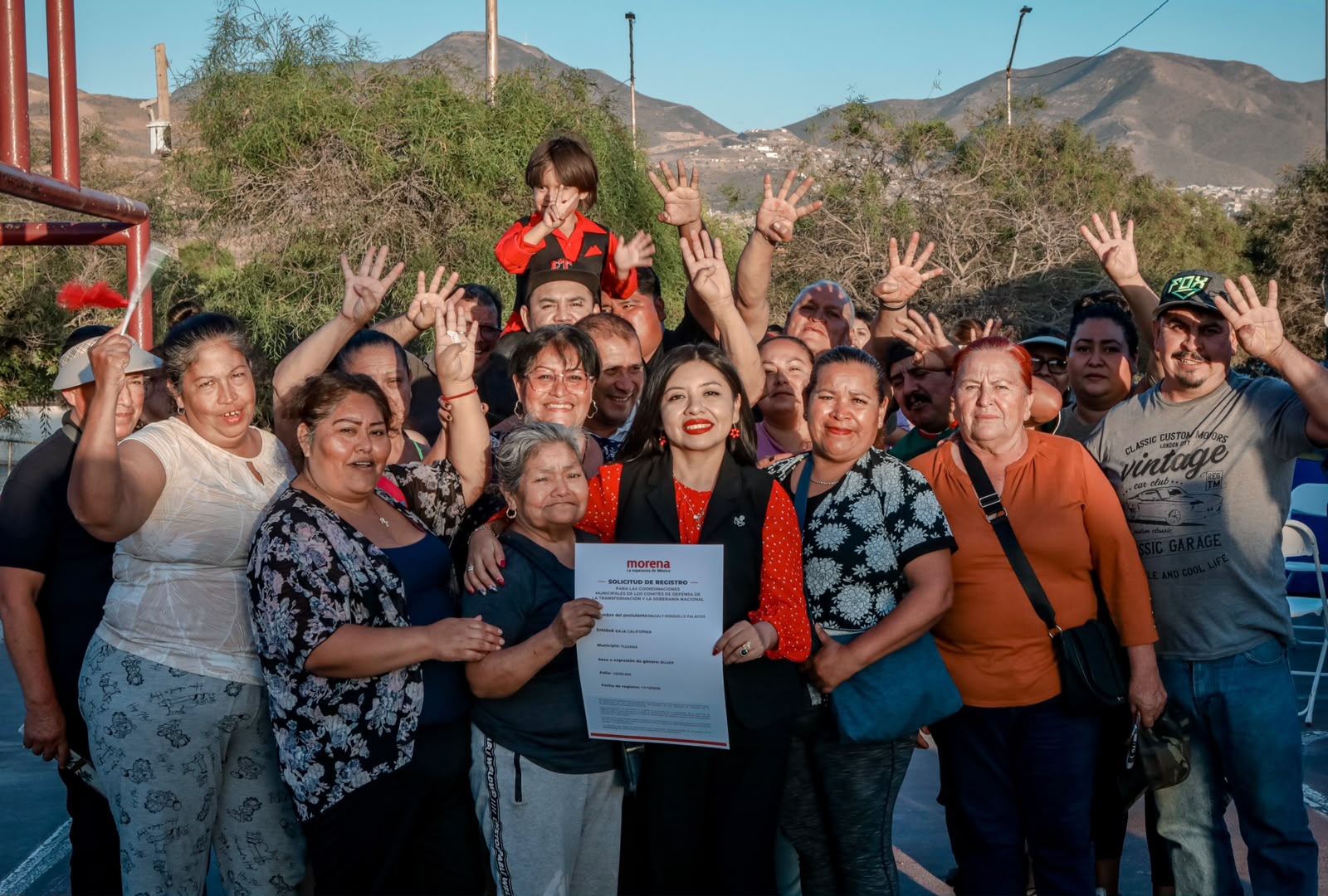 &iexcl;Liderazgo y compromiso! Se Registra Magaly Ronquillo para la Coordinaci&oacute;n Municipal de Morena en Tijuana